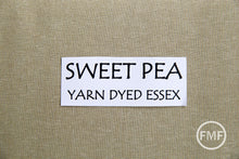 Load image into Gallery viewer, SWEET PEA Yarn Dyed Essex, Linen and Cotton Blend Fabric from Robert Kaufman, E064-201 Sweet Pea
