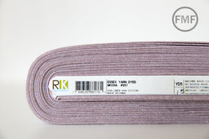 MOCHA Yarn Dyed Essex, Linen and Cotton Blend Fabric from Robert Kaufman, E064-1237 MOCHA