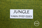 JUNGLE Yarn Dyed Essex, Linen and Cotton Blend Fabric from Robert Kaufman, E064-147 JUNGLE