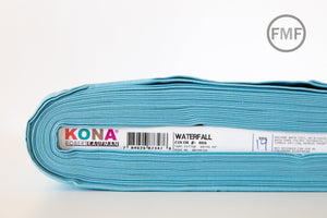 Waterfall Kona Cotton Solid Fabric from Robert Kaufman, K001-866