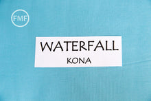 Load image into Gallery viewer, Waterfall Kona Cotton Solid Fabric from Robert Kaufman, K001-866

