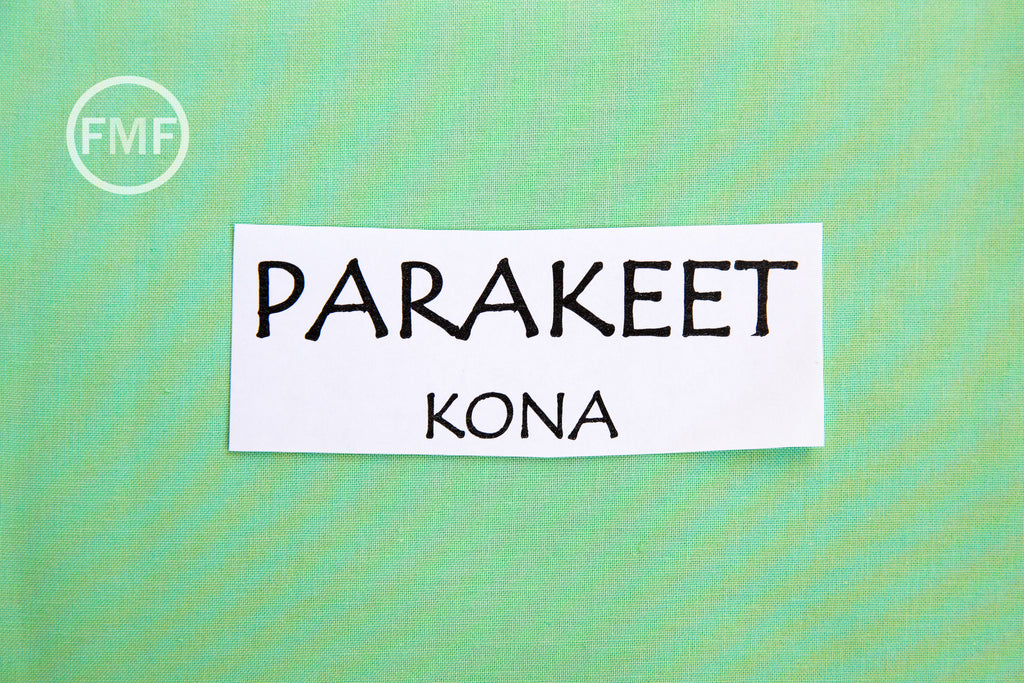 Parakeet Kona Cotton Solid Fabric from Robert Kaufman, K001-221