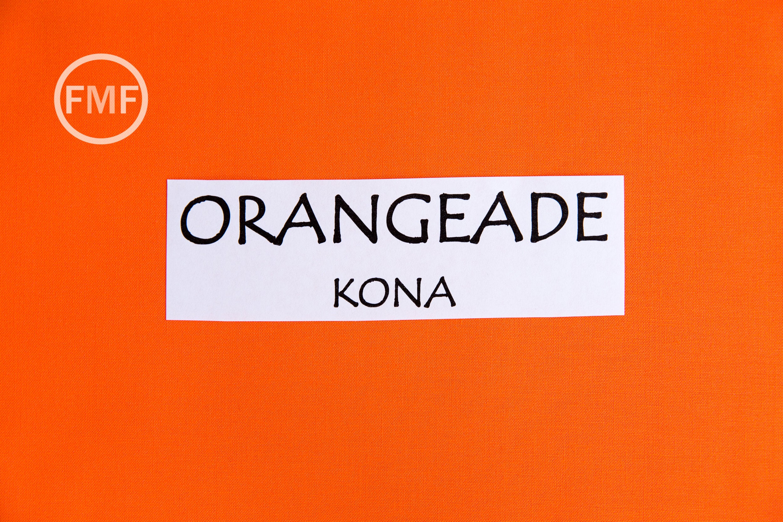 Orangeade Kona Cotton Solid Fabric from Robert Kaufman, K001-853