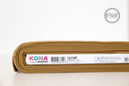 Leather Kona Cotton Solid Fabric from Robert Kaufman, K001-178
