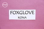 Foxglove Kona Cotton Solid Fabric from Robert Kaufman, K001-956