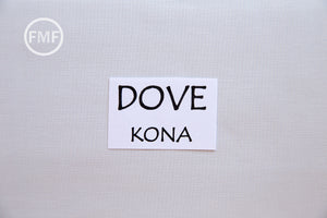 Dove Kona Cotton Solid Fabric from Robert Kaufman, K001-839