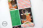 Charley Harper Holidays Chimney Capers, 100% GOTS-Certified Organic Cotton Poplin, Birch Fabrics, CHX-08