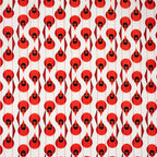Charley Harper Holidays Cardinal Stagger, 100% GOTS-Certified Organic Cotton Poplin, Birch Fabrics, CH-80