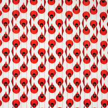 Load image into Gallery viewer, Charley Harper Holidays Cardinal Stagger, 100% GOTS-Certified Organic Cotton Poplin, Birch Fabrics, CH-80
