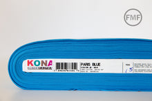 Load image into Gallery viewer, Paris Blue Kona Cotton Solid Fabric from Robert Kaufman, K001-864
