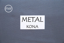 Load image into Gallery viewer, Metal Kona Cotton Solid Fabric from Robert Kaufman, K001-106
