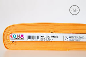 Mac and Cheese Kona Cotton Solid Fabric from Robert Kaufman, K001-851