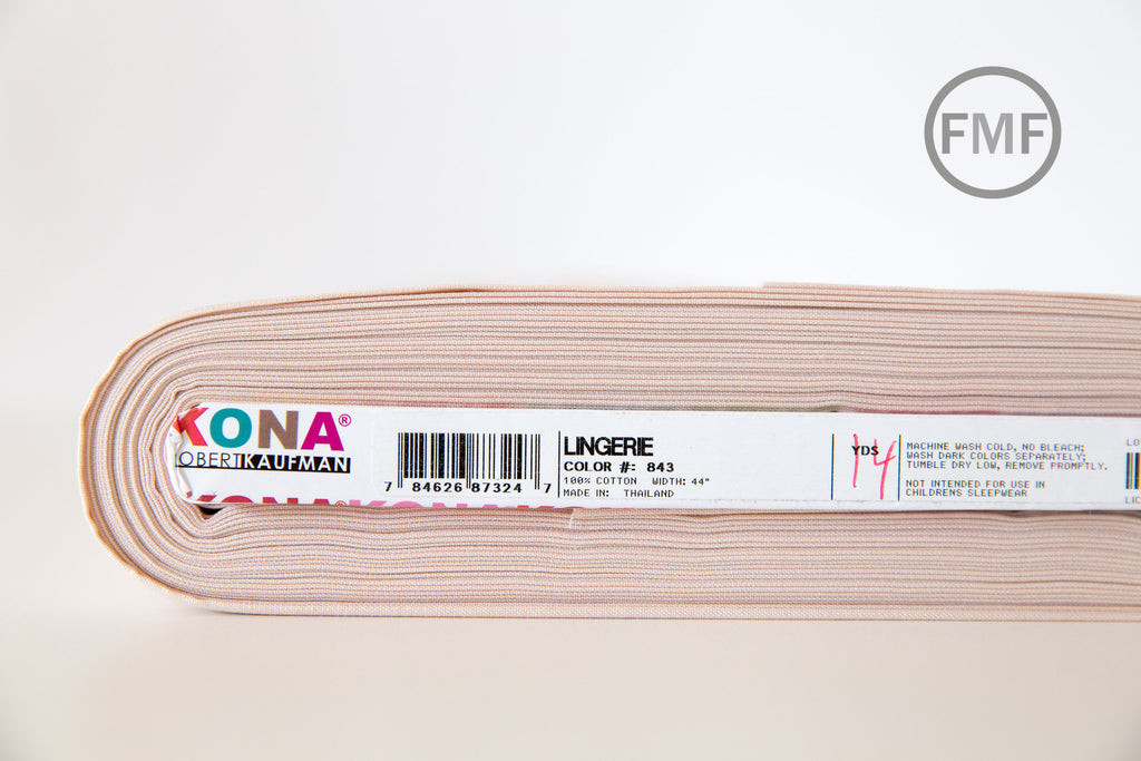 Lingerie Kona Cotton Solid Fabric from Robert Kaufman, K001-843