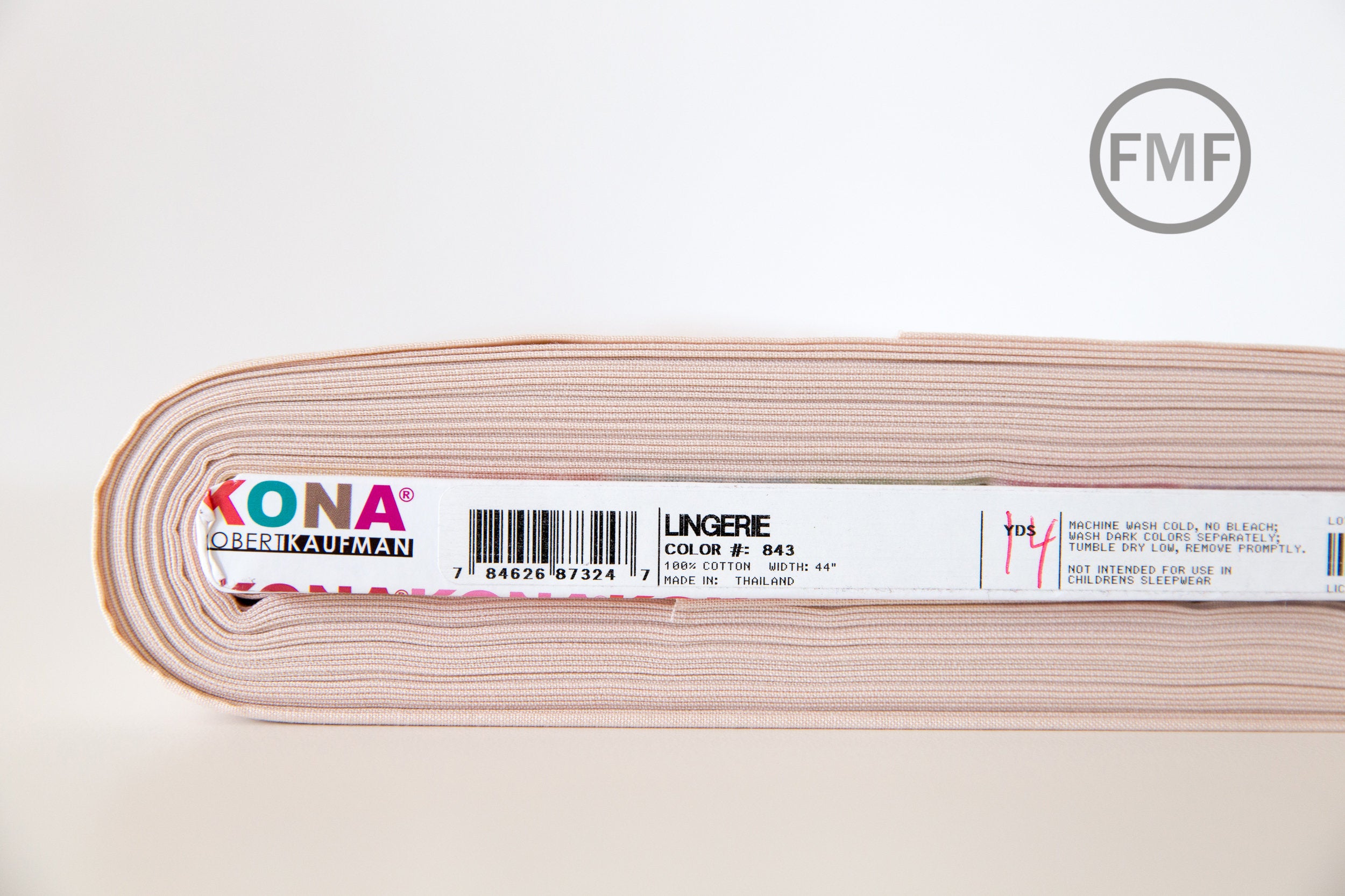 Lingerie Kona Cotton Solid Fabric from Robert Kaufman, K001-843