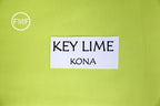 Key Lime Kona Cotton Solid Fabric from Robert Kaufman, K001-842