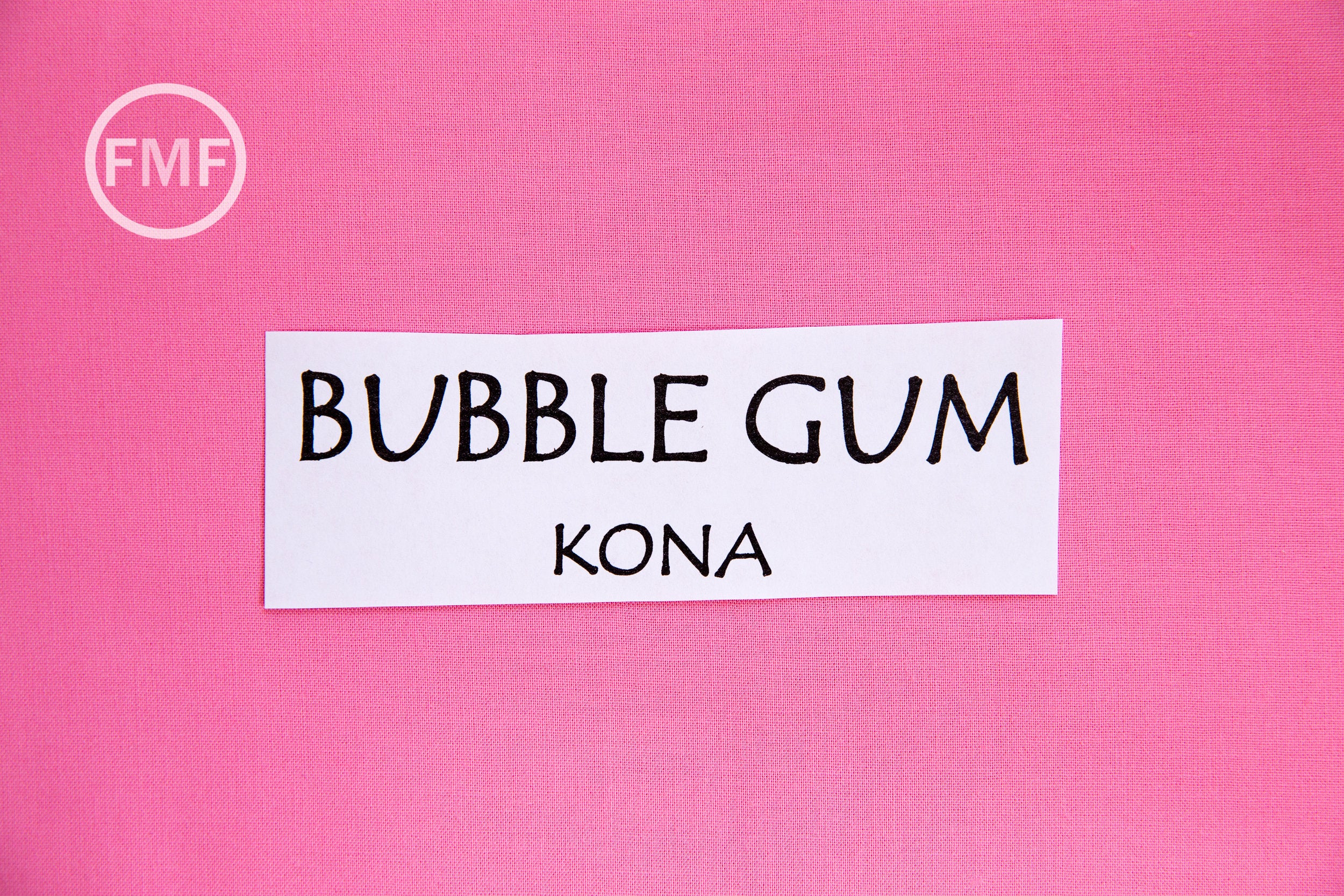 16-Inch End of Bolt Remnant Bubble Gum Kona Cotton Solid Fabric from Robert Kaufman, K001-261
