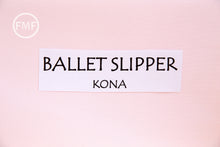 Load image into Gallery viewer, Ballet Slipper Kona Cotton Solid Fabric from Robert Kaufman, K001-861
