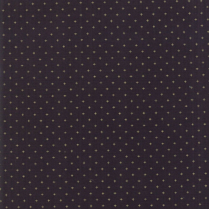 Add it Up in Black Gold Metallic, Alexia Abegg, Ruby Star Society, Moda Fabrics, 100% Cotton Fabric, RS4005 15M