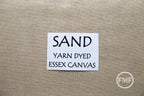 Sand Yarn Dyed Essex Canvas, Linen and Cotton Blend Fabric from Robert Kaufman, E120-1323 SAND
