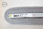 29-Inch End of Bolt Remnant Steel Yarn Dyed Essex Canvas, Linen and Cotton Blend Fabric, E120-91 STEEL