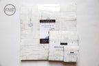 Modern Backgrounds More Paper Candy Pack, Mini Charm Pack, Brigitte Heitland, Zen Chic, Moda Fabrics, 1670MC