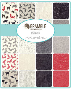 Bramble Twists and Turns in Red, Gingiber, 100% Cotton Fabric, Moda Fabrics, 48285 15