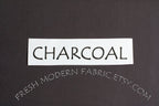 Charcoal Kona Cotton Solid Fabric from Robert Kaufman, K001-1071