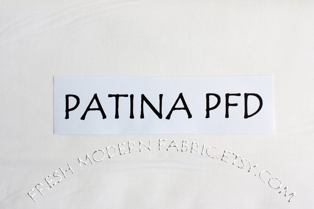 Patina PFD (Prepared for Dyeing) Combed Cotton Poplin Fabric from Robert Kaufman