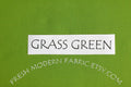 Grass Green Kona Cotton Solid Fabric from Robert Kaufman, K001-1703