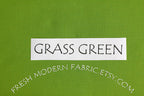 Grass Green Kona Cotton Solid Fabric from Robert Kaufman, K001-1703