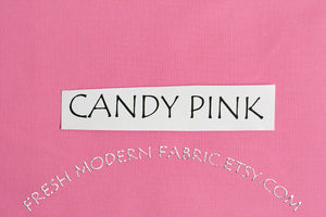 Candy Pink Kona Cotton Solid Fabric from Robert Kaufman, K001-1062
