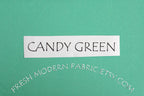 Candy Green Kona Cotton Solid Fabric from Robert Kaufman, K001-1061