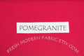 Pomegranate Kona Cotton Solid Fabric from Robert Kaufman, K001-1295