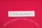 Pomegranate Kona Cotton Solid Fabric from Robert Kaufman, K001-1295