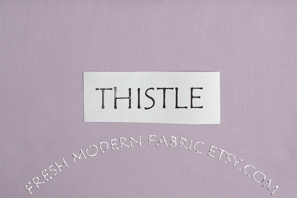 Thistle Kona Cotton Solid Fabric from Robert Kaufman, K001-134