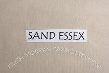 Load image into Gallery viewer, Sand Essex, Linen and Cotton Blend Fabric from Robert Kaufman, E014-1323
