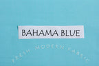 29-Inch End of Bolt Remnant Bahama Blue Kona Cotton Solid Fabric from Robert Kaufman, K001-1011