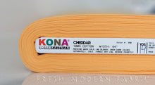 Load image into Gallery viewer, Cheddar Kona Cotton Solid Fabric from Robert Kaufman, K001-350
