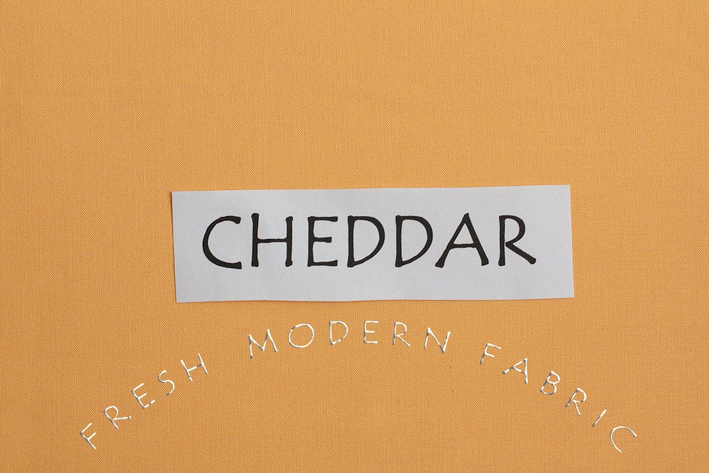 Cheddar Kona Cotton Solid Fabric from Robert Kaufman, K001-350