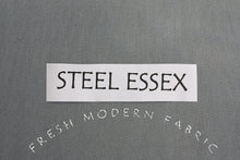 Load image into Gallery viewer, Steel Essex, Linen and Cotton Blend Fabric from Robert Kaufman, E014-91 STEEL
