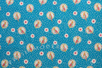 Cockatiel in Blue, Echino Fall 2011 Collection, Etsuko Furuya for Kokka Fabrics