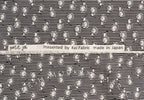 Happy Lion Pinstripe from Petit Joli for Kei Fabric, 100% Cotton Voile Fabric