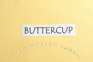 Buttercup Kona Cotton Solid Fabric from Robert Kaufman, K001 1056