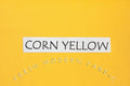 Corn Yellow Kona Cotton Solid Fabric from Robert Kaufman, K001-1089