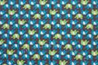 Trefle Elephants, Kokka Fabrics, Japanese Import, Cotton and Linen Blend Fabric