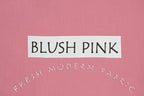 Blush Pink Kona Cotton Solid Fabric from Robert Kaufman, K001-1036