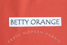 Load image into Gallery viewer, Betty Orange Bella Cotton Solid Fabric from Moda, 9900 124

