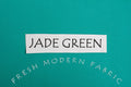 Jade Green Kona Cotton Solid Fabric from Robert Kaufman, K001-1183