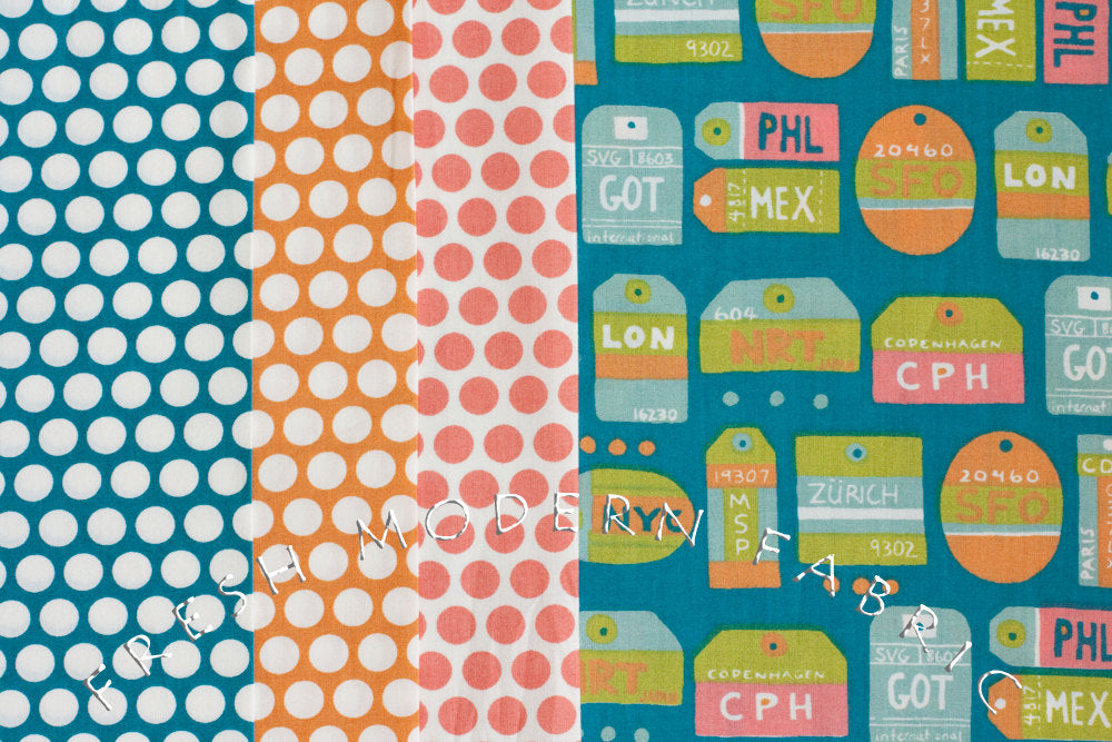 Tagged by Monaluna, Birch Fabrics, 100% Certified Organic Cotton