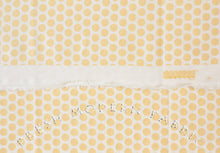 Load image into Gallery viewer, Mod Basics Dots in Yellow, Jay-Cyn Designs, Birch Fabrics, 100% Certified Organic Cotton
